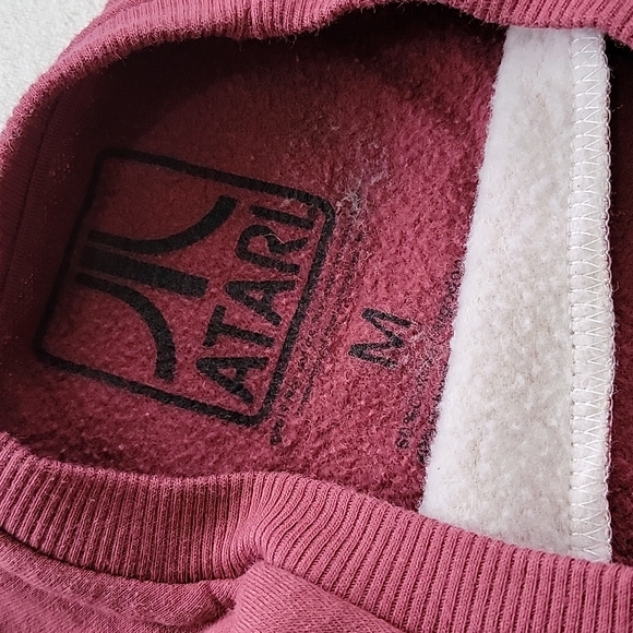 🎮🕹 ATARI NERD GAMER VINTAGE SLIGHTLY OVERSIZED SWEATER - Picture 3 of 5